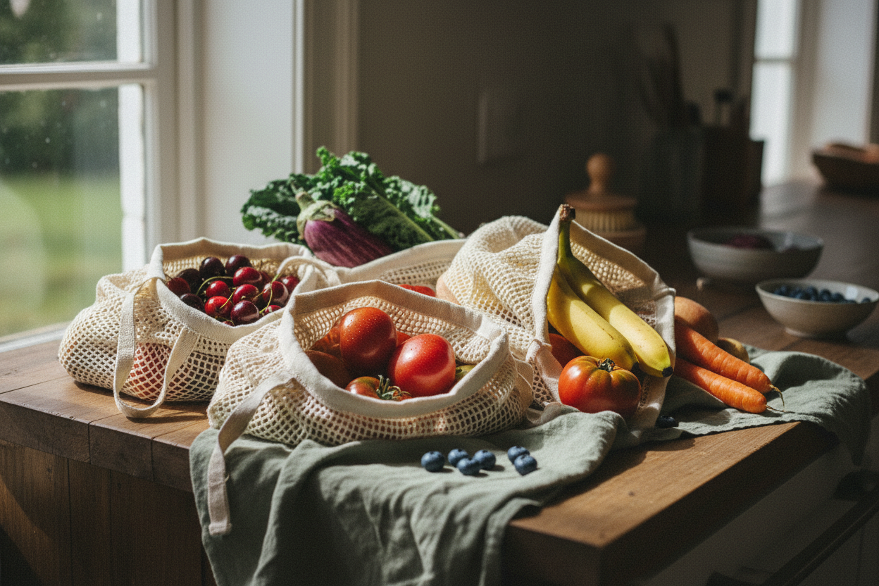 Zero-Waste Grocery Shopping and Food Storage
