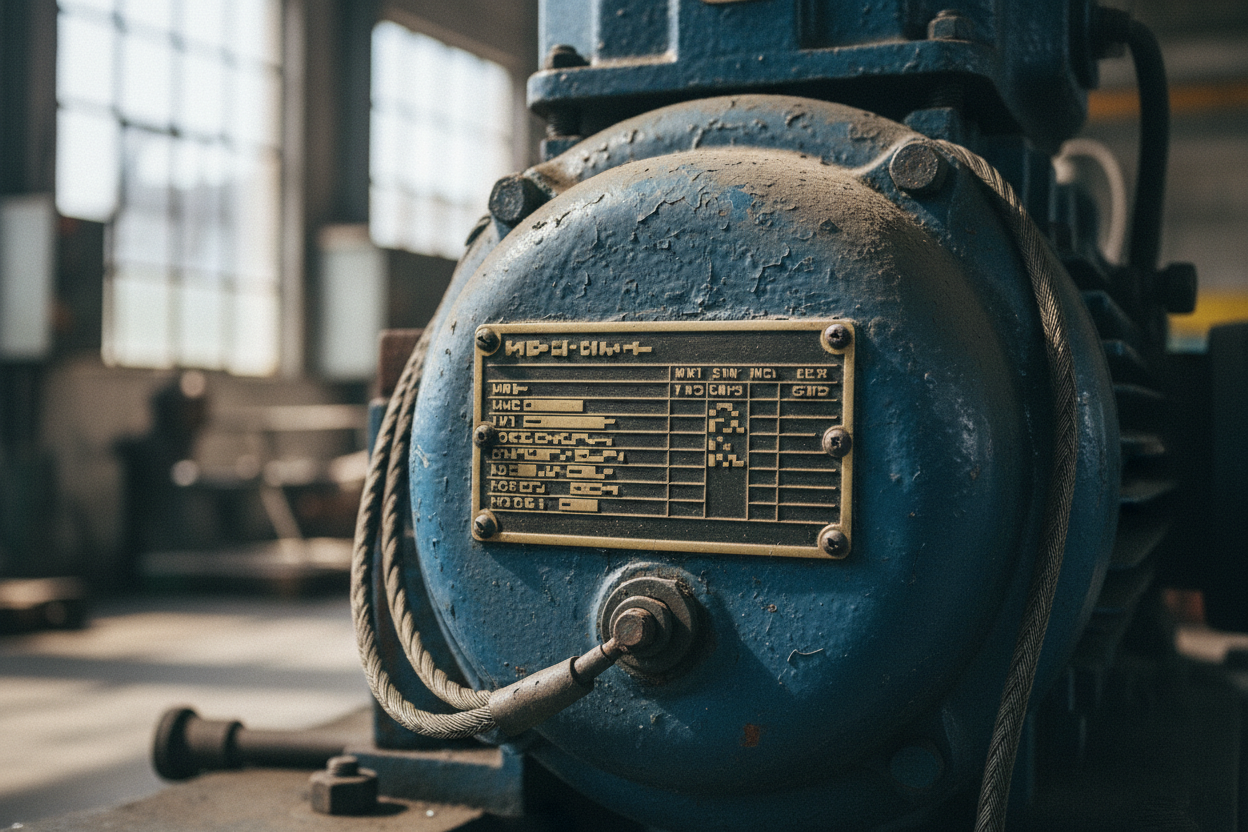 Decoding Motor Nameplates and Ratings