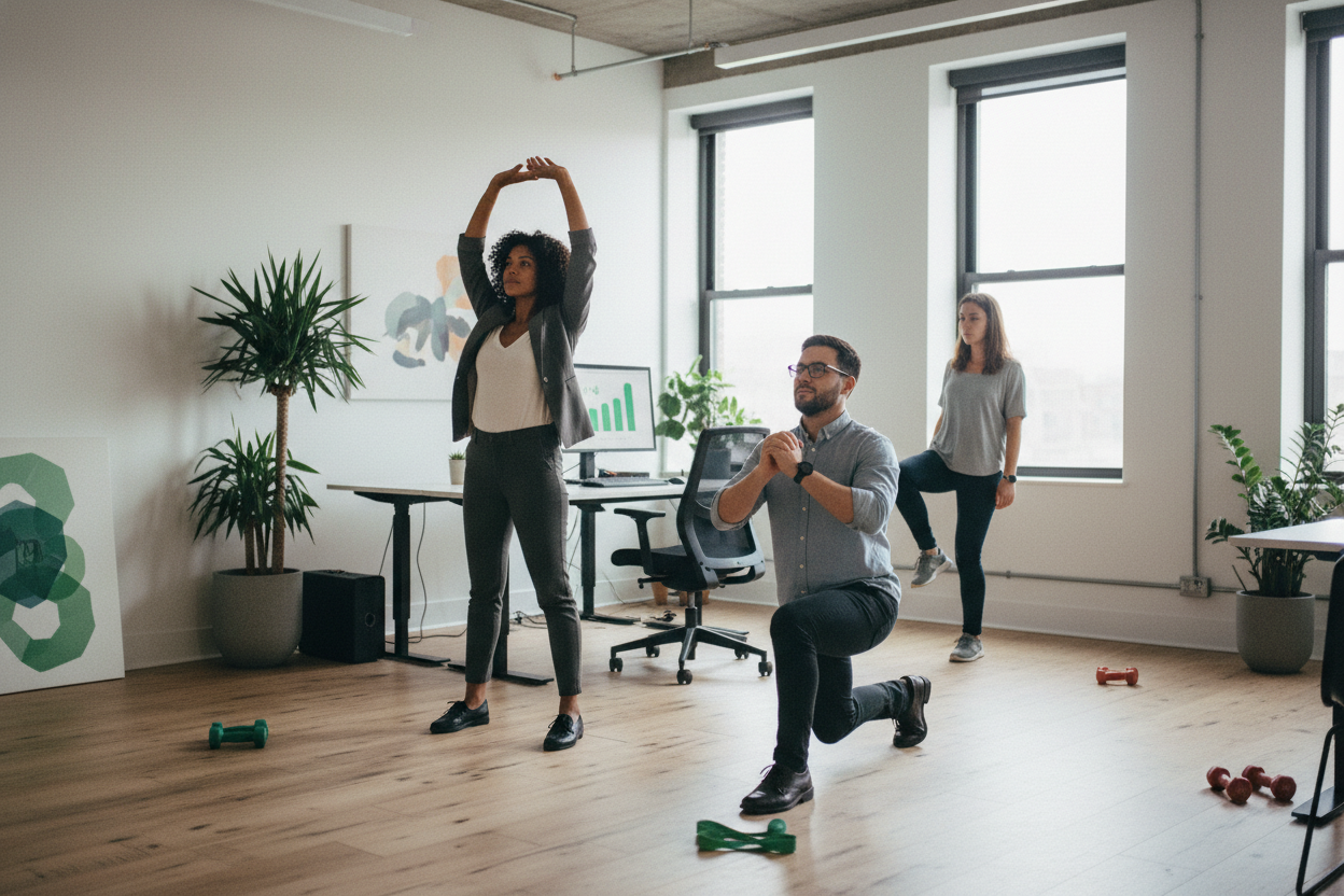 Desk to Dynamic: Staying Active at Work