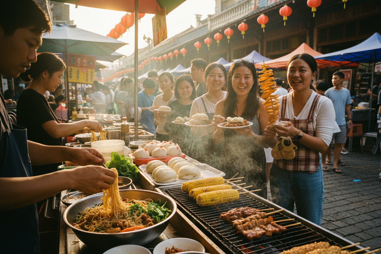 Foodie Trails: Savoring Local Street Food
