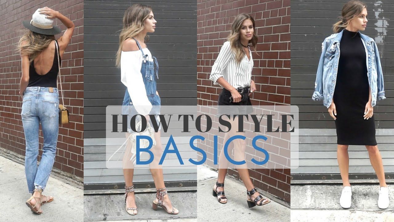 Wie man Basics stilvoll kombiniert