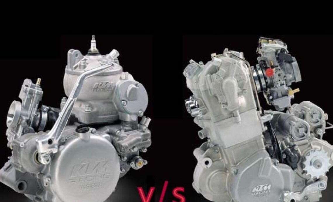 Motores de Dos Tiempos vs Cuatro Tiempos