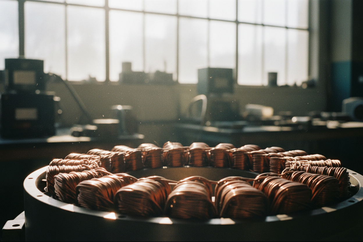 Inside the Windings: What Makes a Motor Efficient