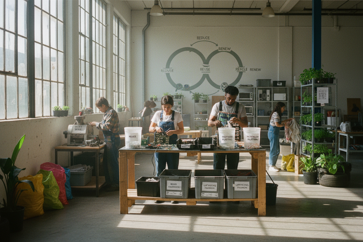 Circular Economy Made Simple: Design, Repair, Reuse