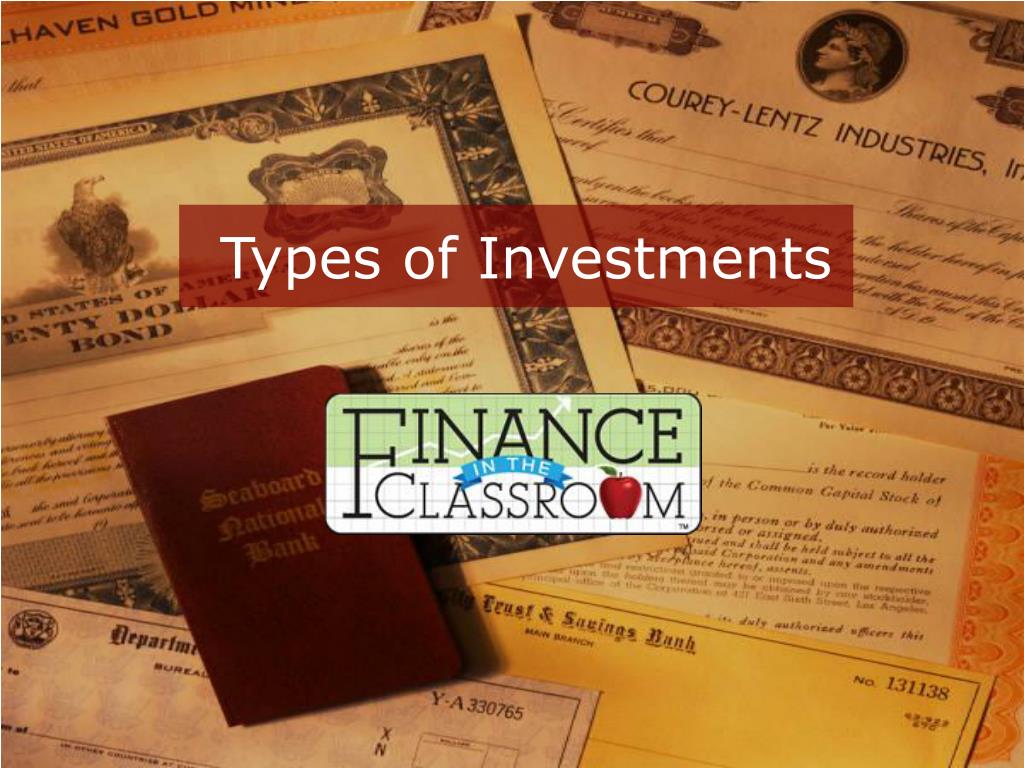 Understanding Different Types of Investments
