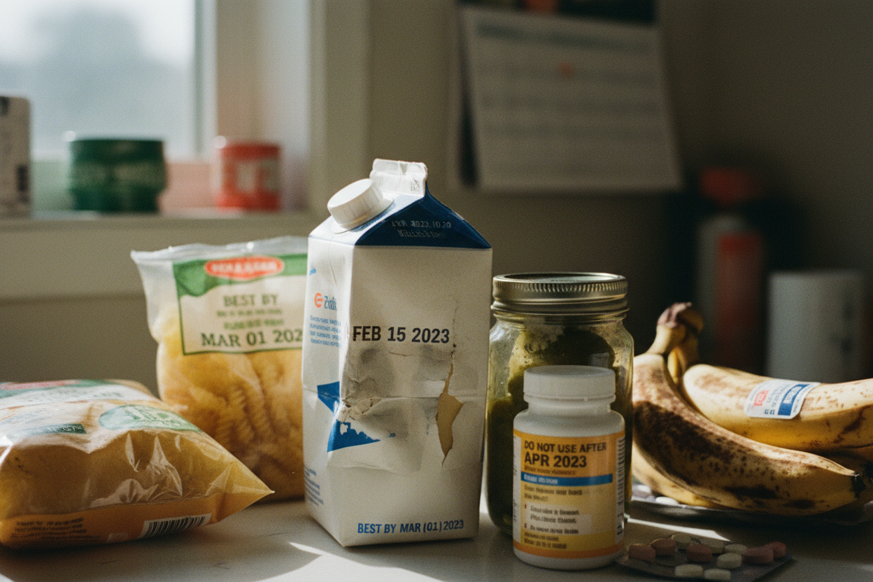 Decoding Expiration Dates and Food Safety at Home