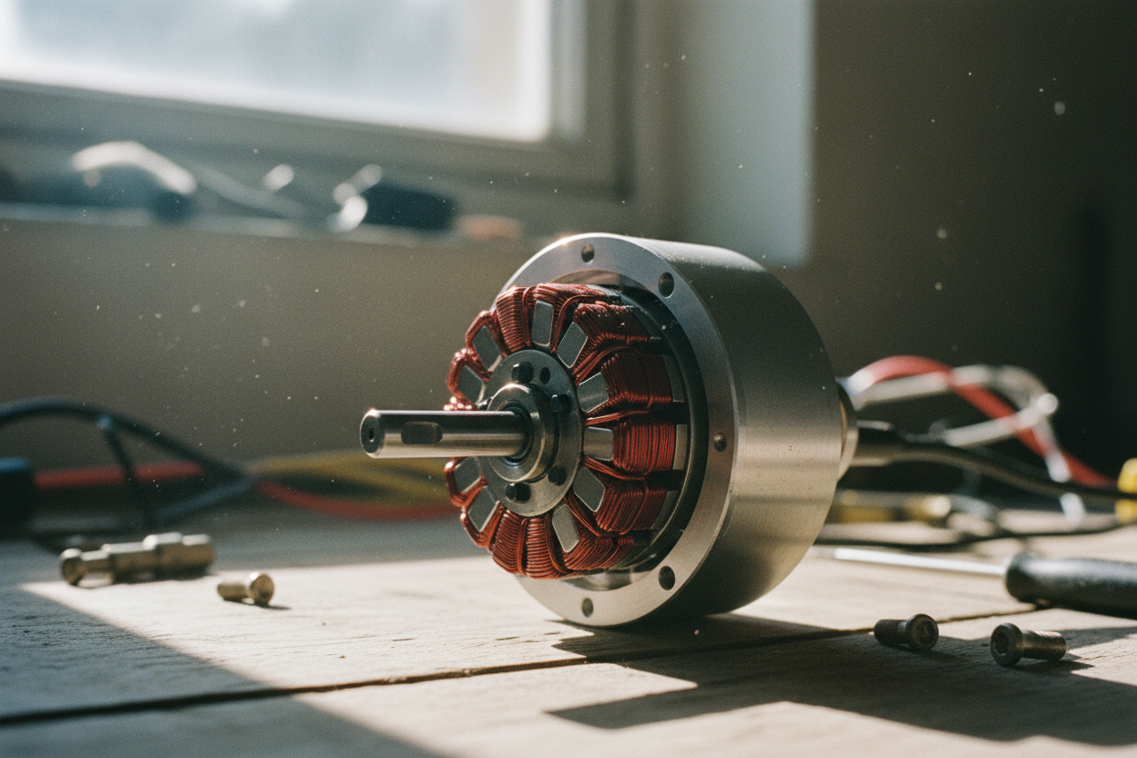 Inside a Brushless Motor: Components and Benefits Explained