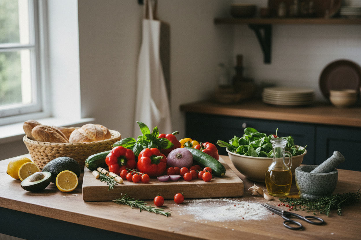 Elevate Your Home Cooking with Simple, Fresh Ingredients